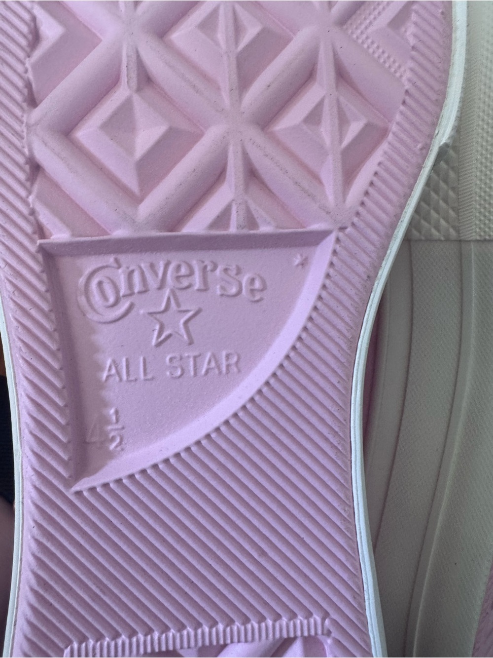 Converse All Star Lift Platform High Top Sneakers Sunrise Pink/Carmine Pink NIB - Picture 10 of 12